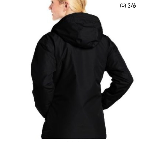 Helly Hansen Seven J Rain Jacket Women's Black Jacket - Picture 5 of 14